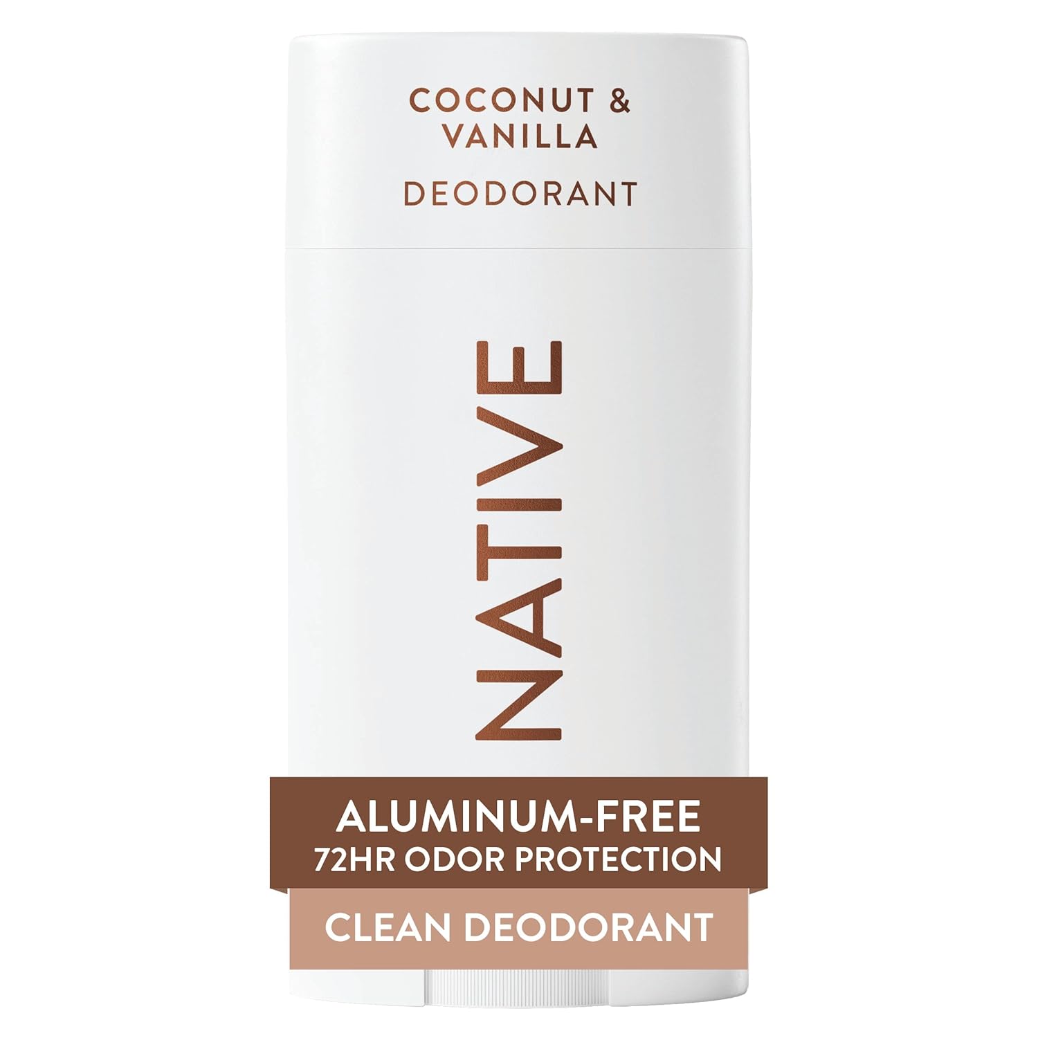 Native Deodorant Contains Naturally Derived Ingredients, 72 Hour Odor Control | Deodorant for Women and Men, Aluminum Free with Baking Soda, Coconut Oil and Shea Butter | Coconut & Vanilla - Amazon - 