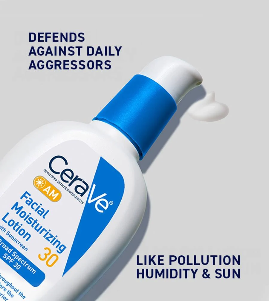CeraVe AM Facial Moisturizing Lotion SPF 30 - View image 4