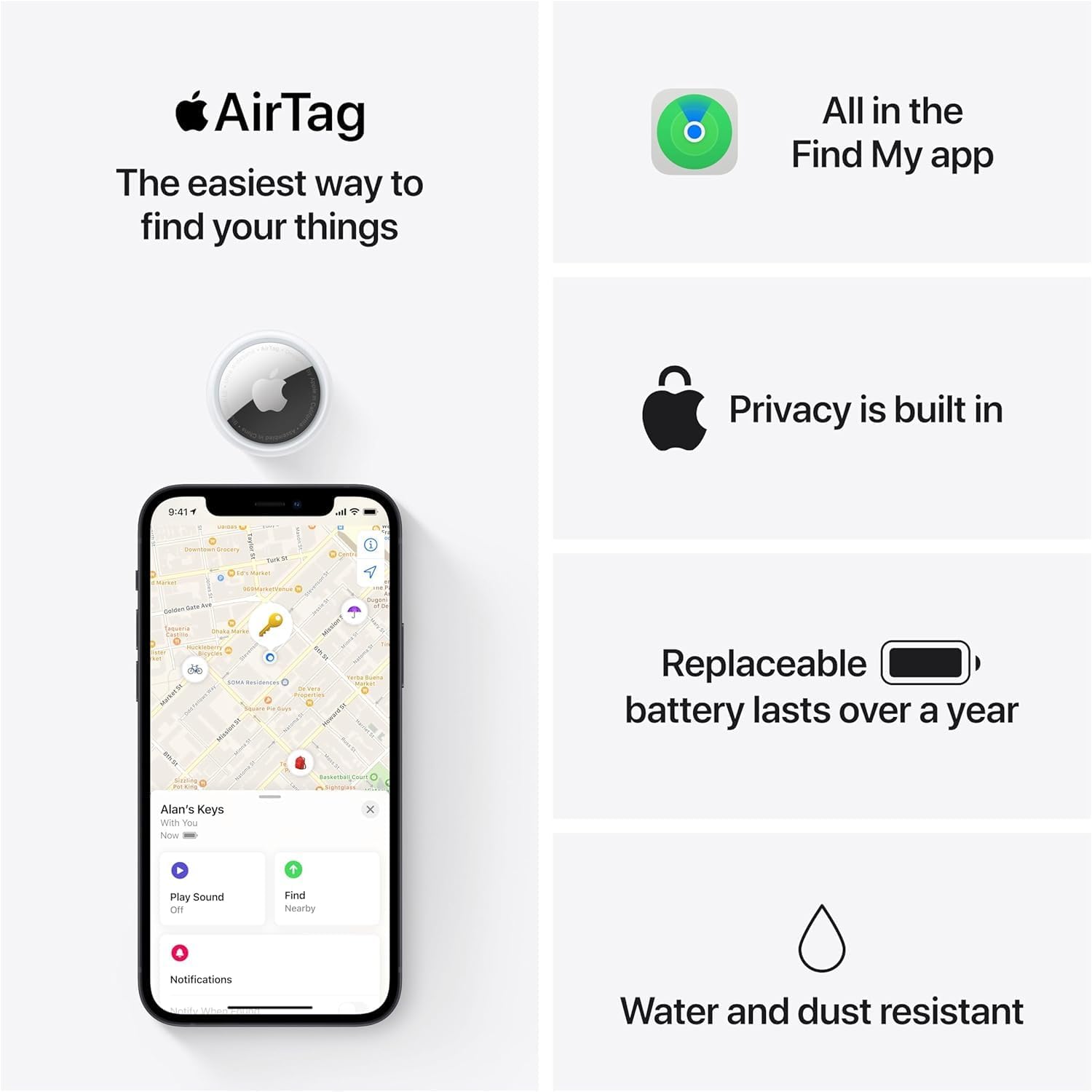 Apple AirTag (4 Pack) - View image 5