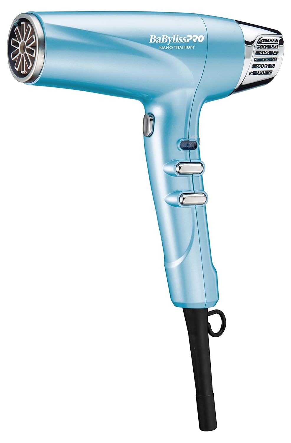 Nano Titanium Hair Dryer, Professional 1875-Watt Blow Dryer, Lightweight, Ionic Technology Dries Hair Faster with Less Frizz - BaByliss - 