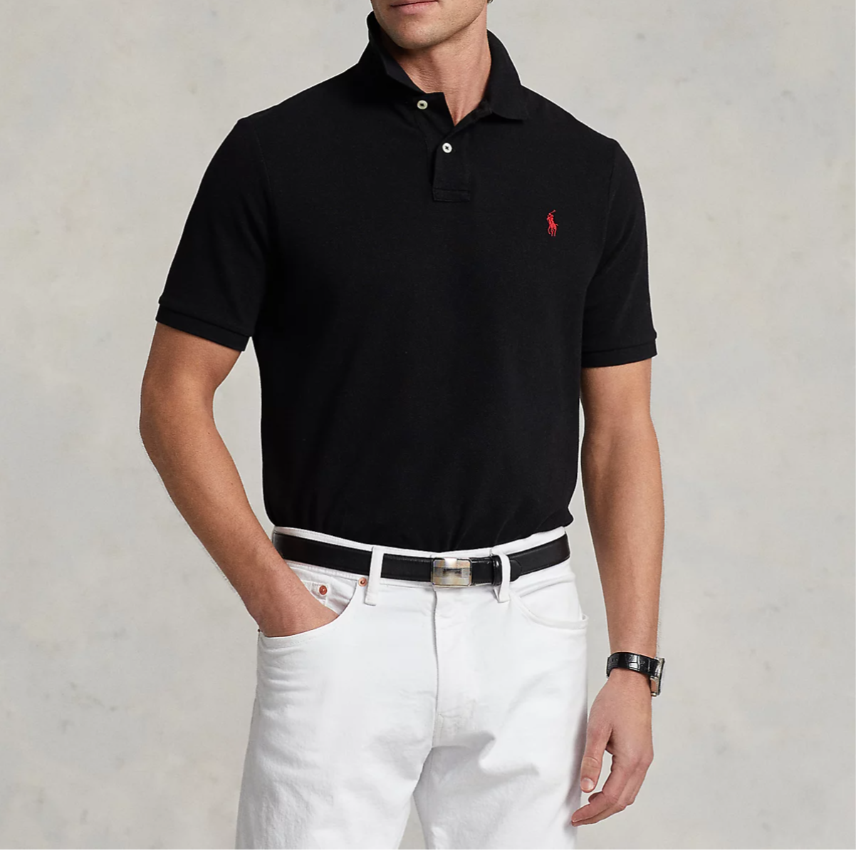 Men's Classic-Fit Mesh Polo Shirt - Macy's - 