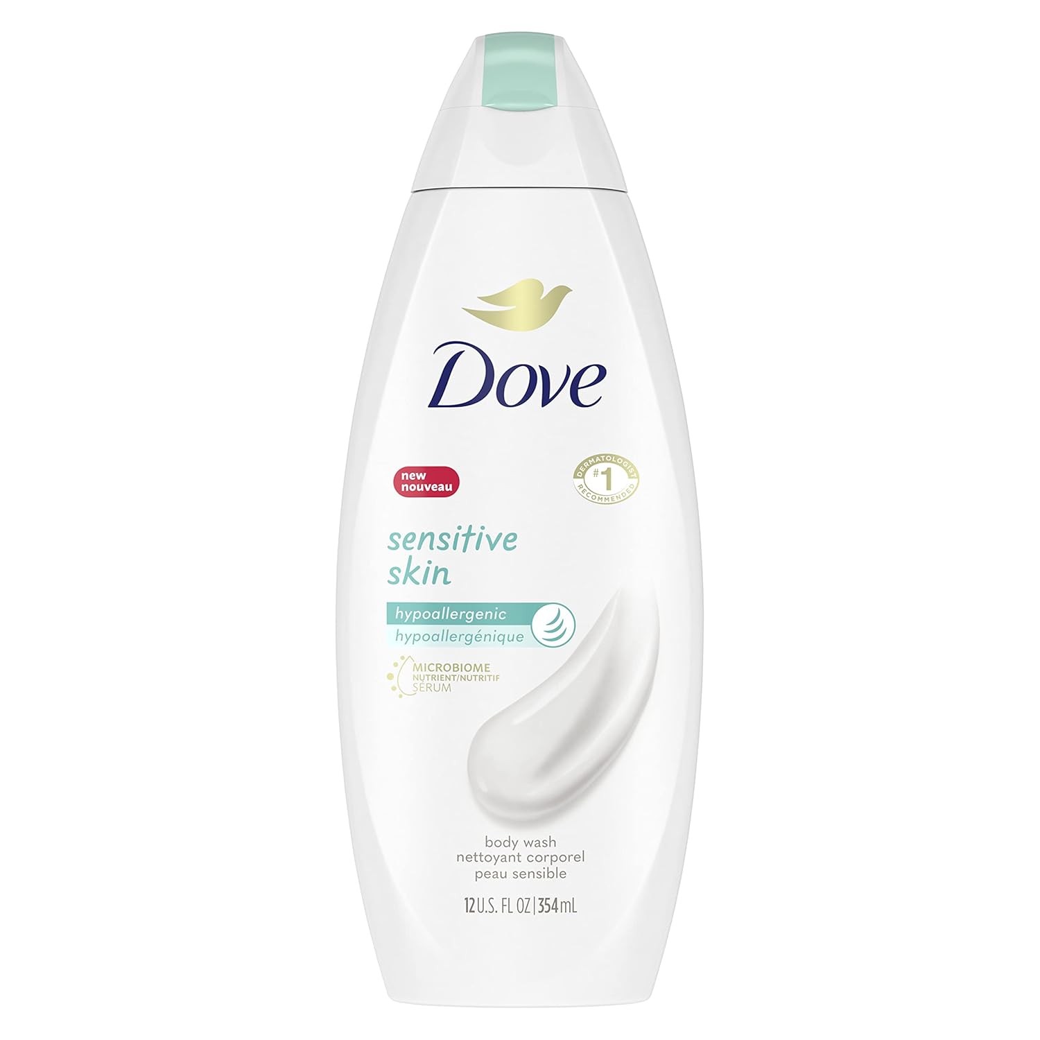Dove Sensitive Skin Body Wash (USA) - Amazon - 
