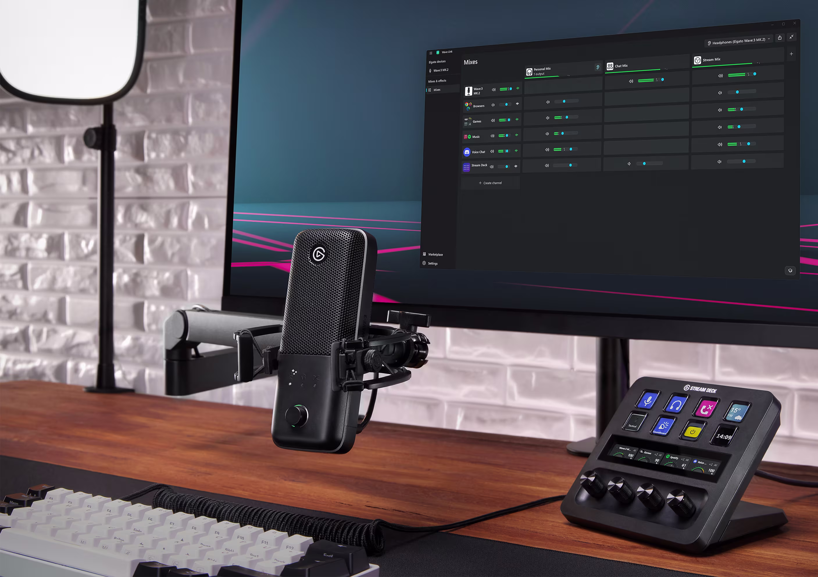 Elgato Wave:3 USB Microphone - Elgato - 