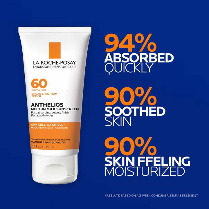La Roche-Posay Anthelios Melt-In Milk Sunscreen SPF 60 - View image 4