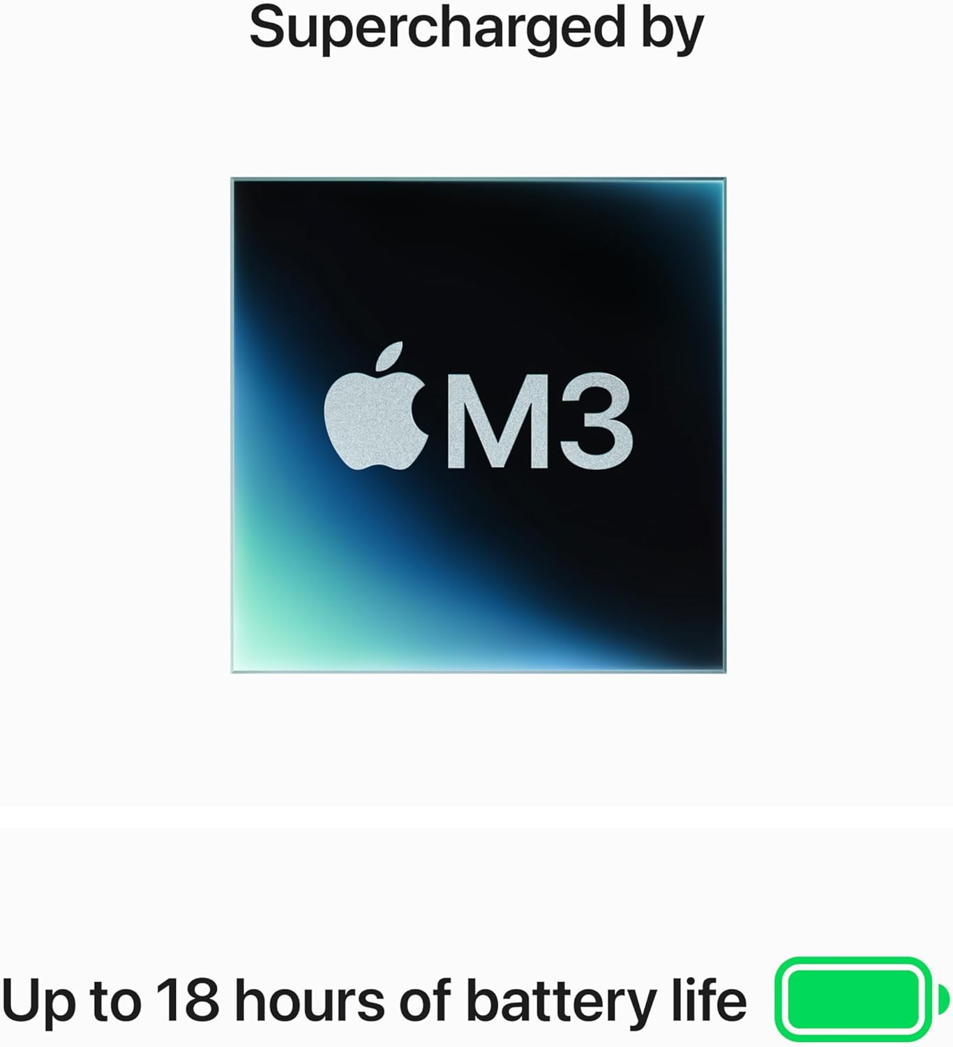 MacBook Air 13-inch Laptop with M3 chipApple 2024 MacBook Air 13-inch Laptop with M3 chip: Built for Apple Intelligence, 13.6-inch Liquid Retina Display, 8GB Unified Memory, 256GB SSD Storage, Backlit Keyboard, Touch ID; Midnight - View image 3