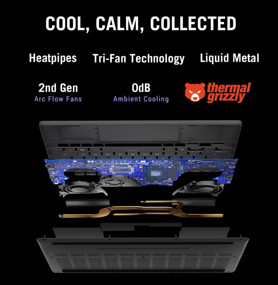 ASUS ROG Zephyrus G14 AI Gaming Laptop 14.0" 120Hz Display (AMD Ryzen 9 270, GeForce RTX 5070 8GB, 32GB LPDDR5X, 2TB PCIe SSD, RGB Keyboard, WiFi 7, Webcam, Win 11 Pro) w/DKZ USB Port Expander - View image 4