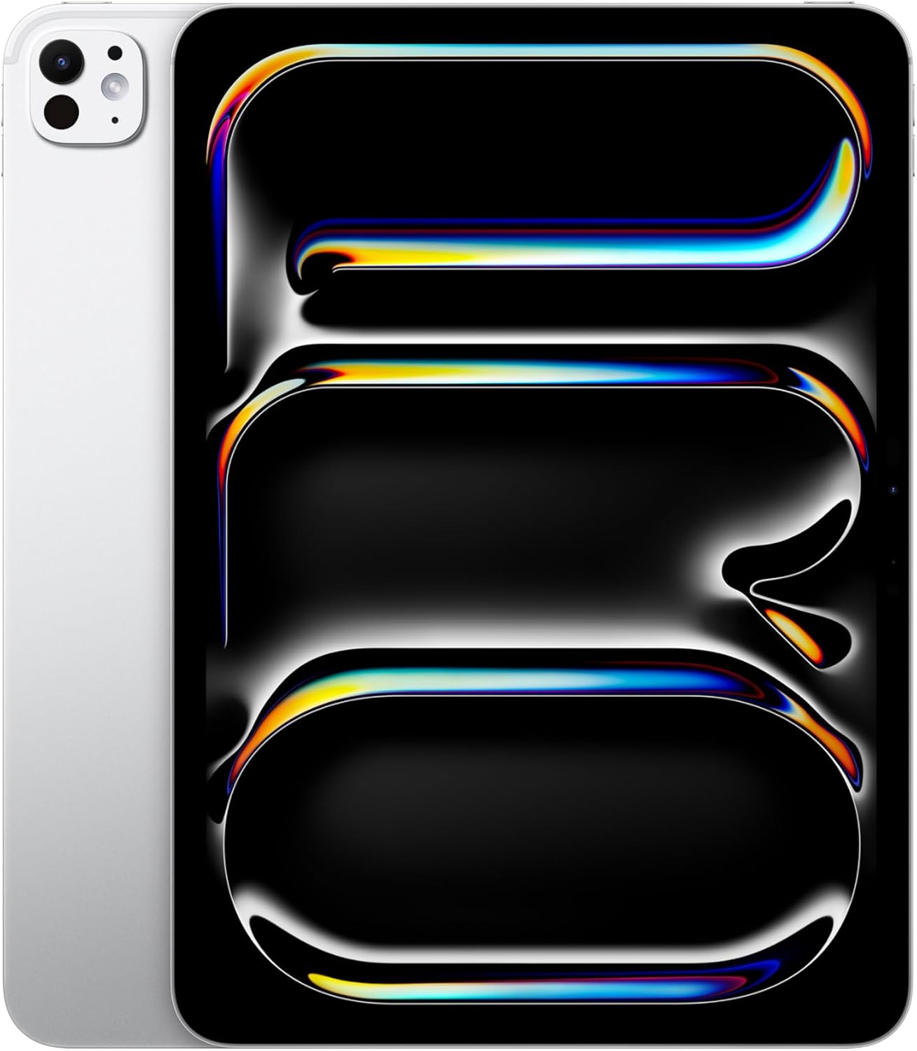 iPad Pro 11-Inch (M4): Built for Apple Intelligence, Ultra Retina XDR Display, 256GB, 12MP Front/Back Camera, LiDAR Scanner, Wi-Fi 6E, Face ID, All-Day Battery Life — Silver - Apple - 