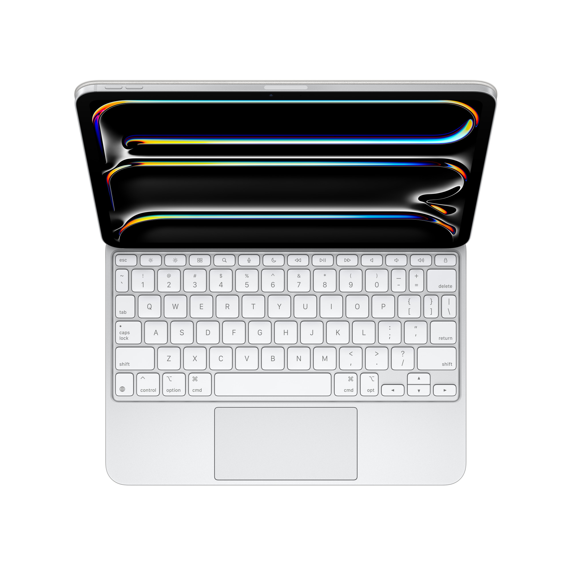 Magic Keyboard for iPad Pro 11‑inch (M5) - US English - White - Apple - 